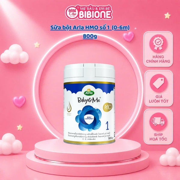 Sữa bột Arla HMO số 1 (0-6m) 800g