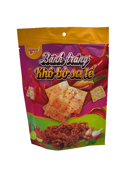 Bánh tráng khô bò sa tế 40g (Gói)