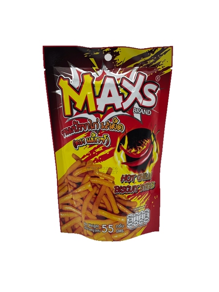 Bánh que cay - nhãn hiệu MAXs (Gói)