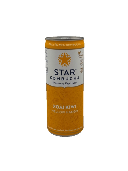 Star Kombucha Xoài Kiwi Thùng 12