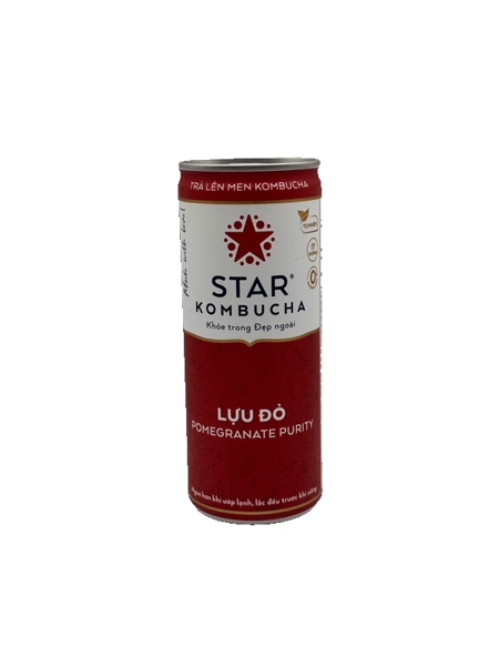Star Kombucha Lựu Đỏ Thùng 12