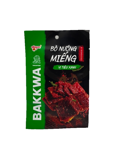 Bò nướng miếng vị tiêu xanh 25g