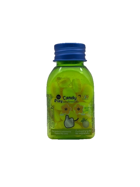 Kẹo thơm miệng Play candy vị Dưa gang 22g (lọ)