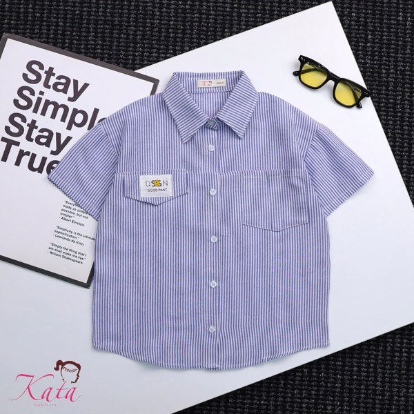 AT SM SỌC TÚI LOGO CƯỜI SIZE 10-20, RI 6