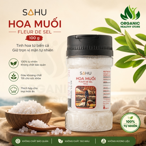 Hoa muối Sahu 100g