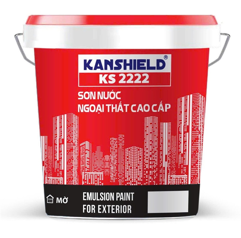 SƠN PHỦ NGOẠI THẤT KS2222 BÓNG - 18L