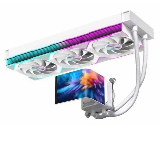 Tản Nhiệt Nước AIO Jungle Leopard Chill Arc 360 (Màu Trắng, Màn Hình Cong)