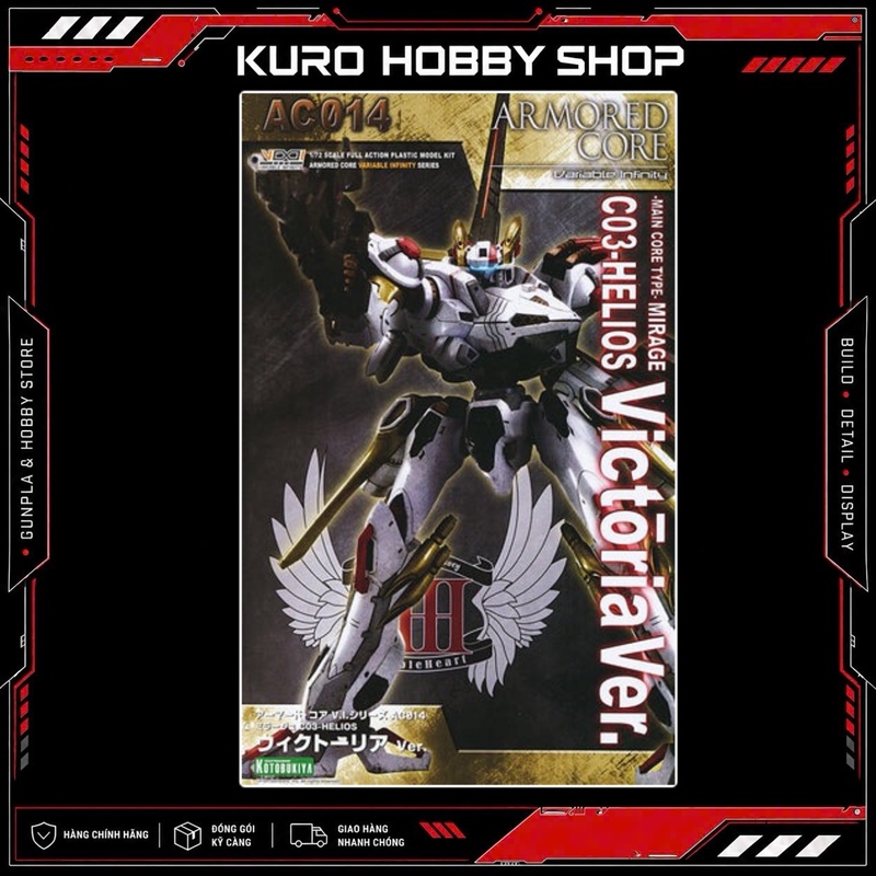 [Kotobukiya] Mô Hình Lắp Ráp MIRAGE C03-HELIOS VICTORIA VER. ARMORED CORE VARIABLE INFINITY - KOTOBUKIYA VI051X