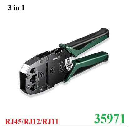 Kìm mạng Ugreen RJ45/RJ11/RJ12 35971