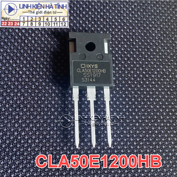 CLA50E1200HB TO247 Thyristor SCR IXYS 50A /1200V -AE10