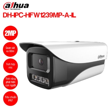 Camera Dahua DH-IPC-HFW1239MP-A-IL