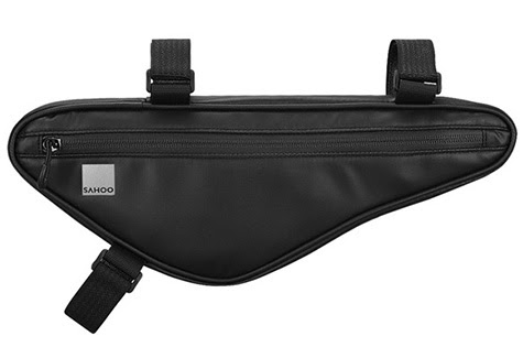 SHOO BAG, ES FRAME BAG, FRONT, BLK