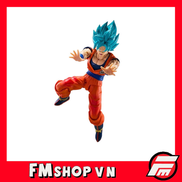 (NEW) SHF SUPER SAIYAN GOD SUPER SAIYAN SON GOKU - BLUE POWER