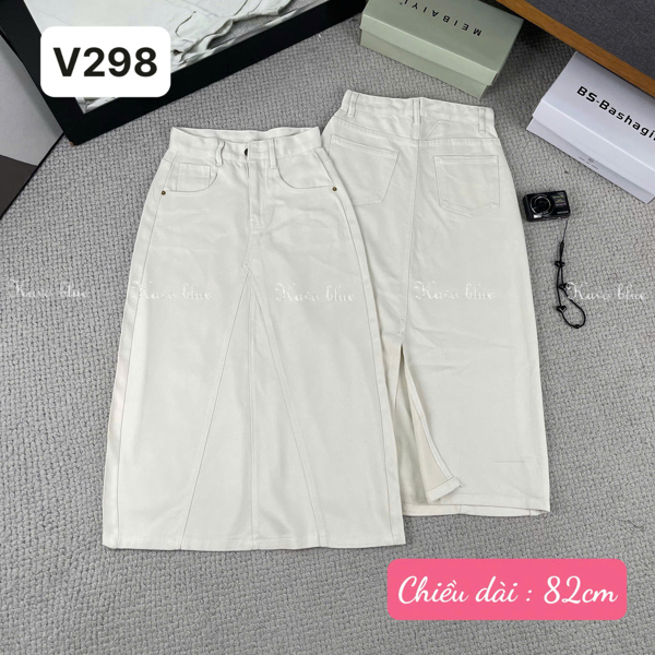 ISHOES - V298 Váy Bò Dài 8504#