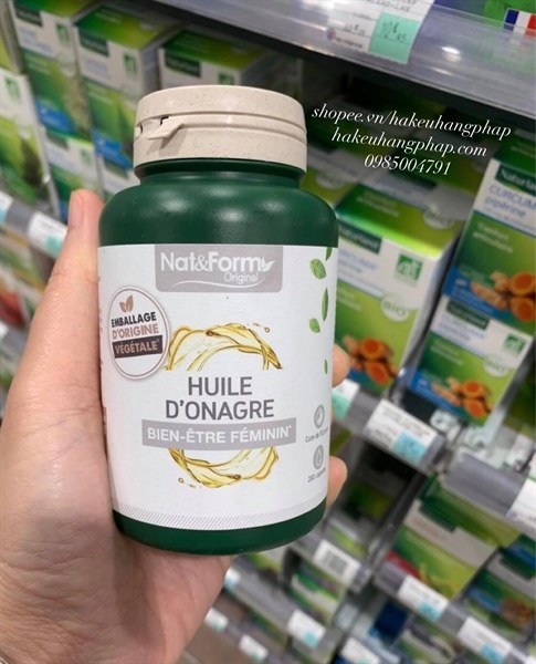 Tinh dầu hoa anh thảo Nat & Form huile onagre