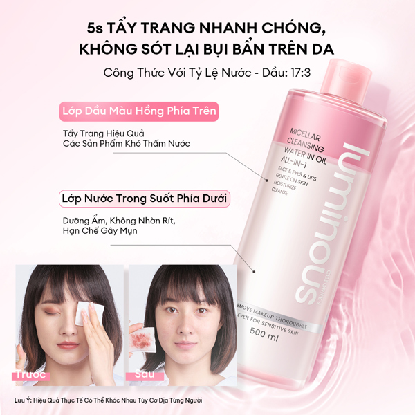 Tẩy Trang corlorkey 500ml