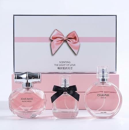 Set nước hoa quà tặng 3 chai mini, mỗi chai 30ml