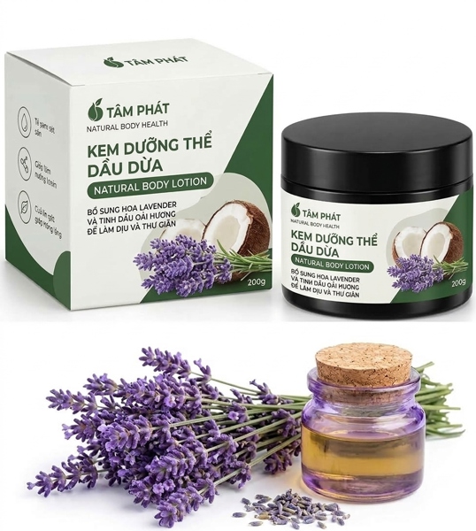 Kem Body Lotion hương lavender