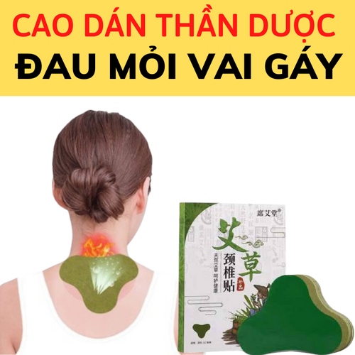 Hộp 12 miếng dán vai gáy