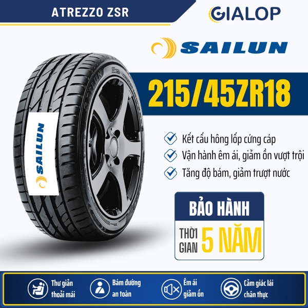 Lốp Sailun 215/45ZR18 93W XL SU18 BHSL