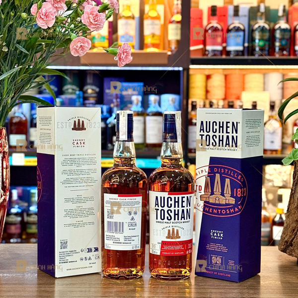 Auchentoshan Sherry Cask Finish 700 ml - hình mô tả 2