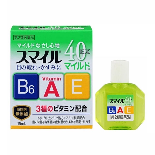 Nước Nhỏ Mắt Lion 40 Ex Mild 15ml