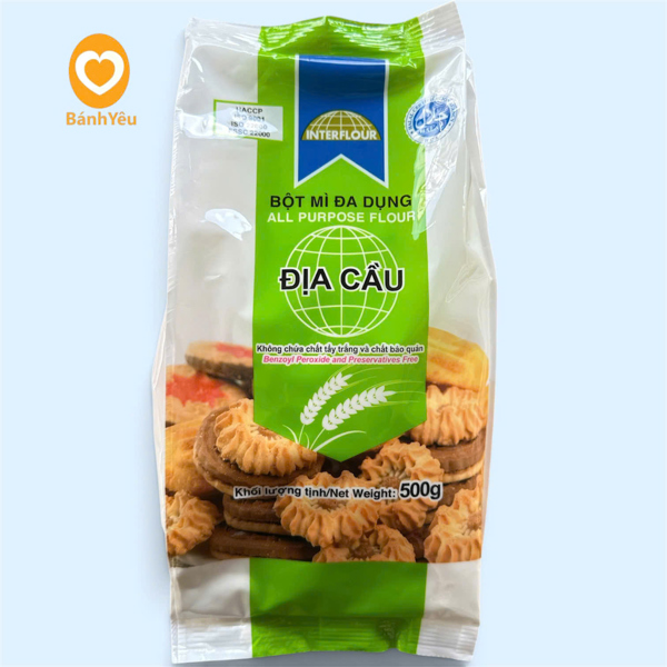 Bột Mì Đa Dụng Địa Cầu 500g