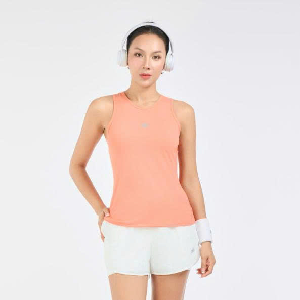 Giền Pickleball - Áo T-top fit nữ solid bản vai nhỏ