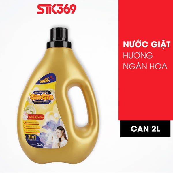 Nước giặt GIAGIA can 2kg