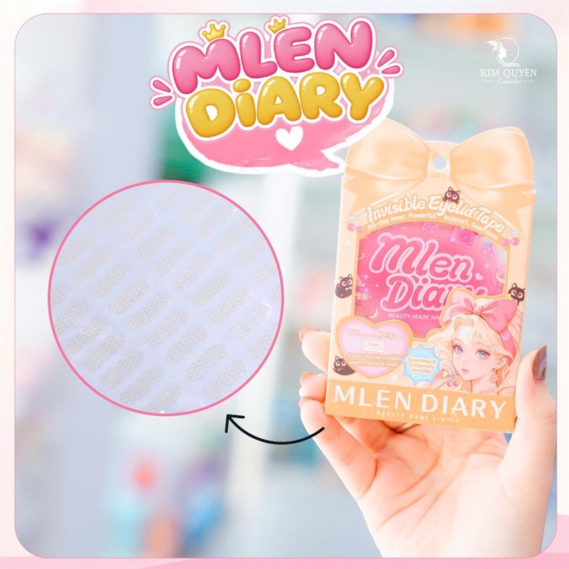 KÍCH MÍ MLEN DIARY 03 MÀU VÀNG